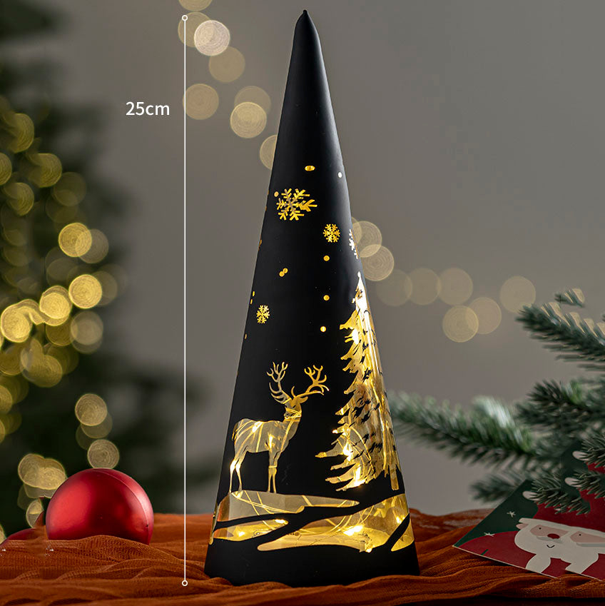 Christmas Tree Cone-Shaped Night Light