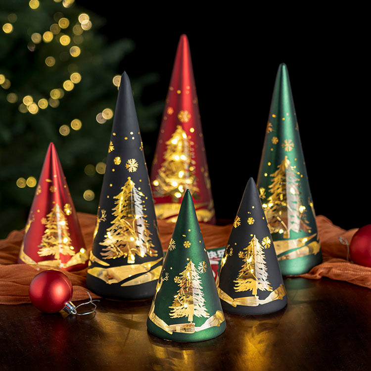 Christmas Tree Cone-Shaped Night Light