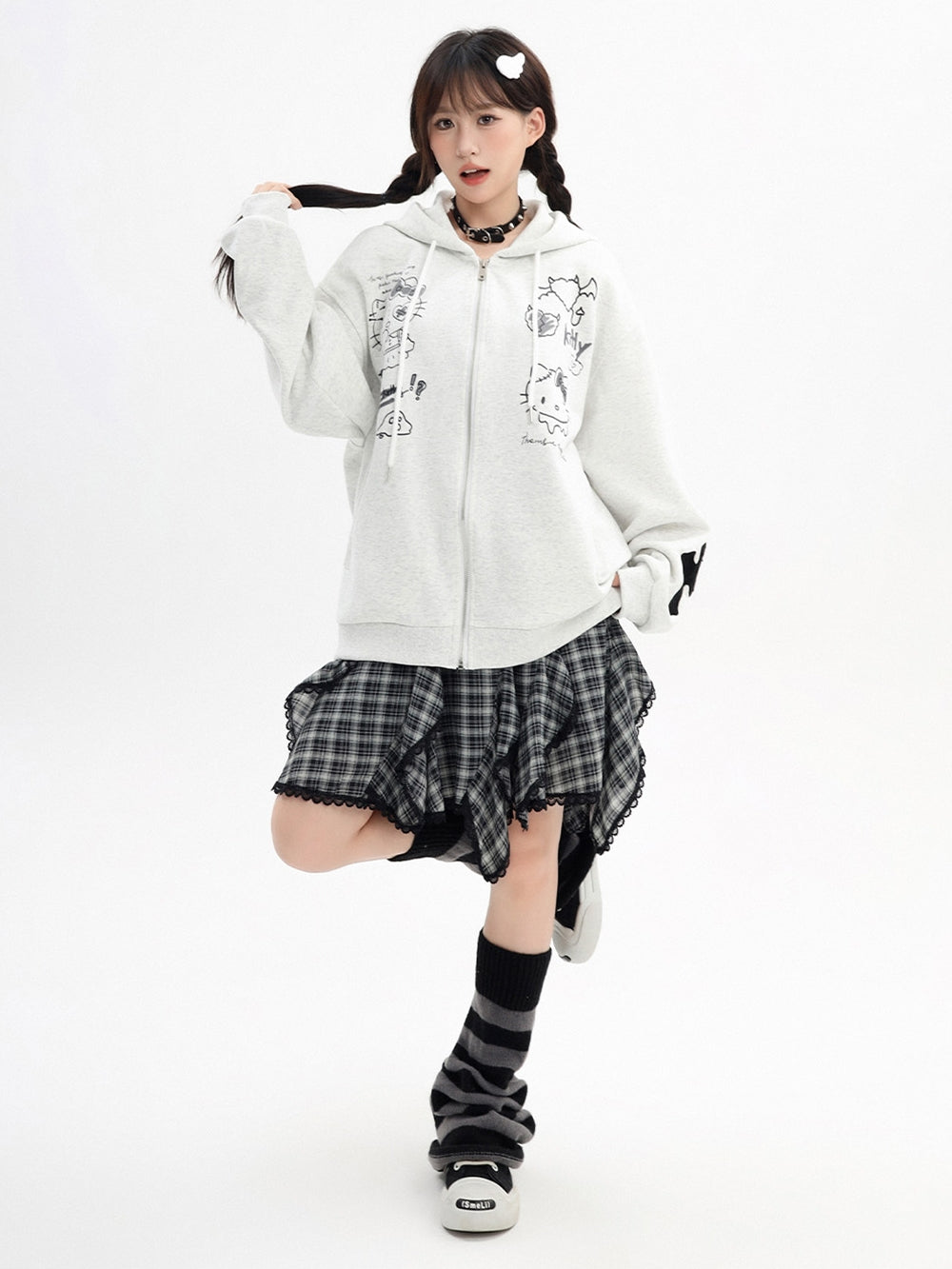 Kitty Cat Ear Hoodie Jacket