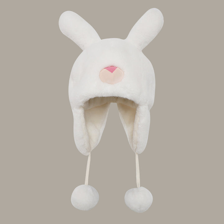 Lovely Bunny Ear Plush Hat