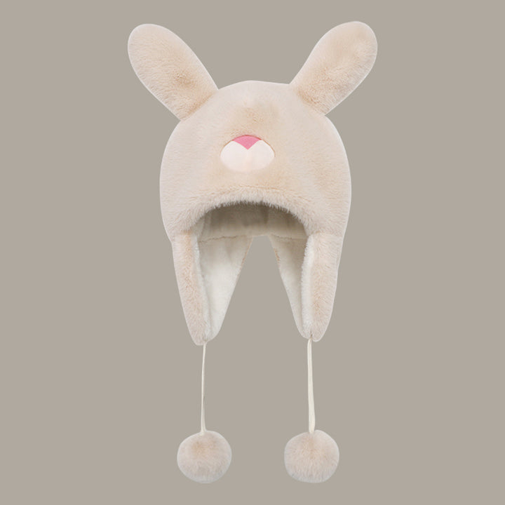 Lovely Bunny Ear Plush Hat