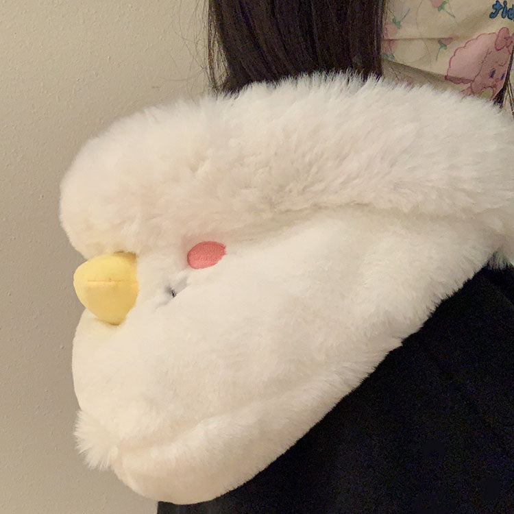 Lovely Cartoon Duck Plush Hat