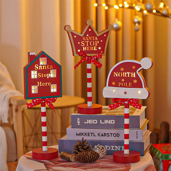 Christmas Signpost Decorative Light