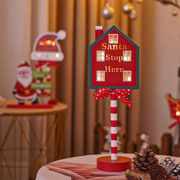 Christmas Signpost Decorative Light