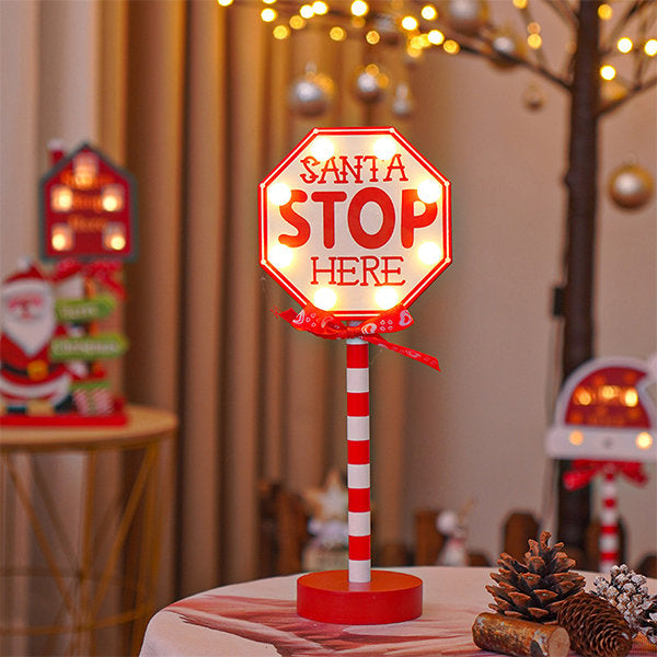 Christmas Signpost Decorative Light