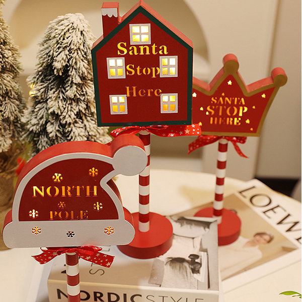 Christmas Signpost Decorative Light