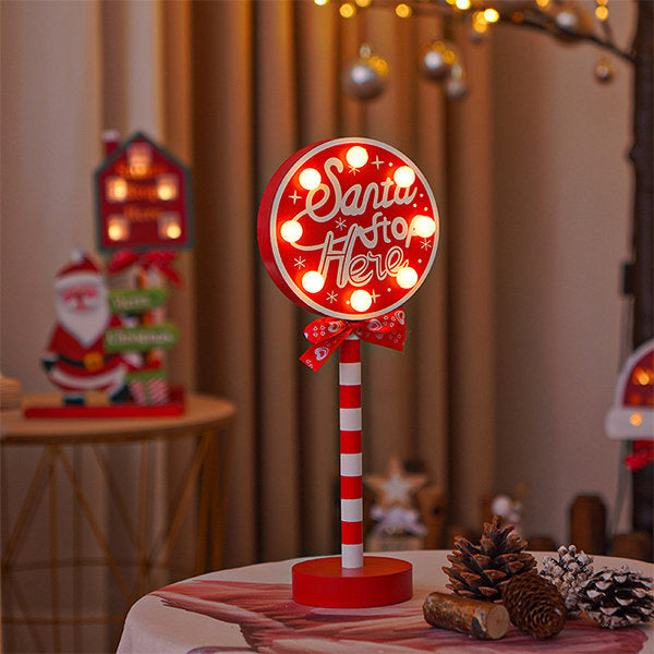Christmas Signpost Decorative Light