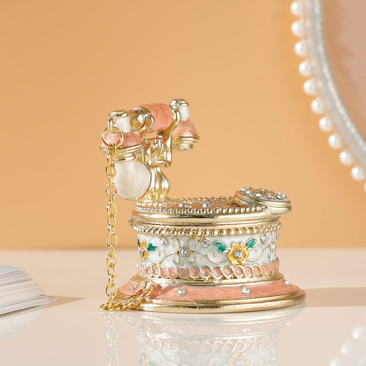 Vintage Telephone Jewelry Box
