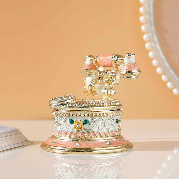 Vintage Telephone Jewelry Box