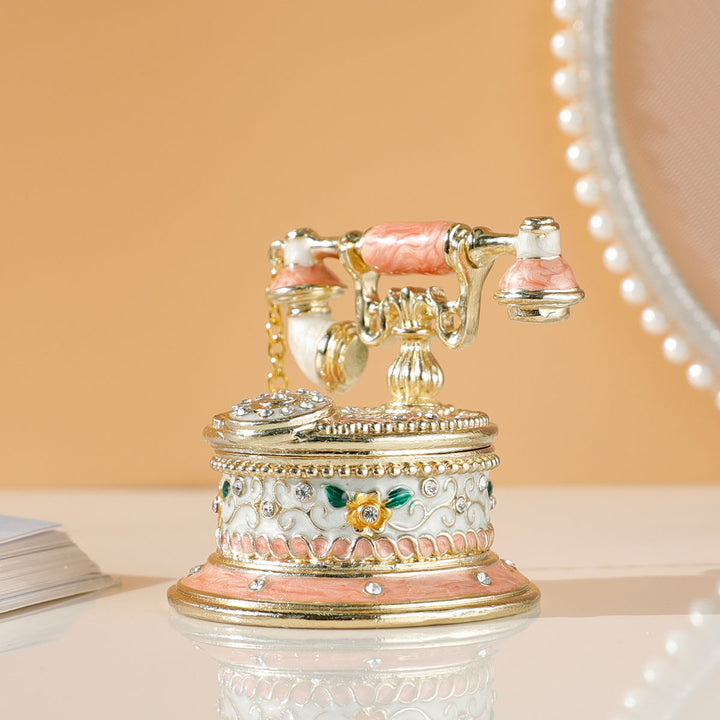 Vintage Telephone Jewelry Box