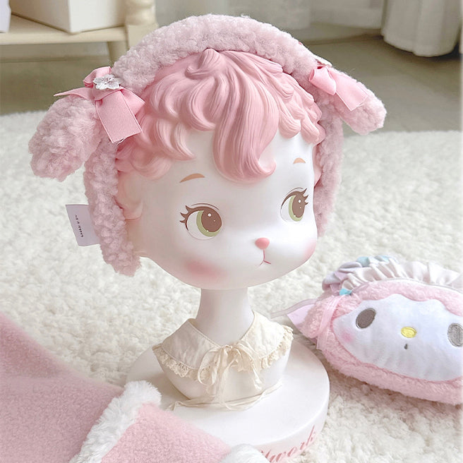 My Sweet Piano Pink Plush KC Hairband