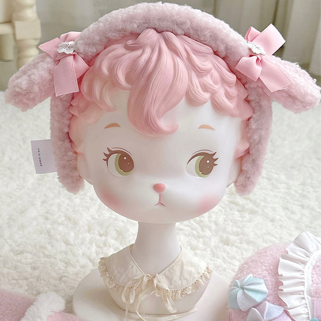 My Sweet Piano Pink Plush KC Hairband