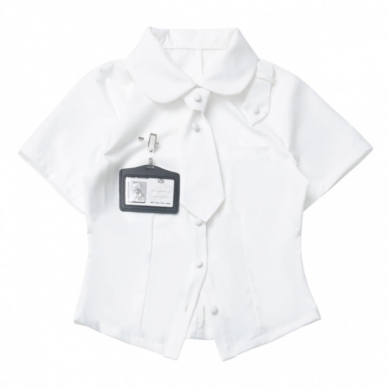 Preppy Schoolgirl Shirt / Skirt / Shorts