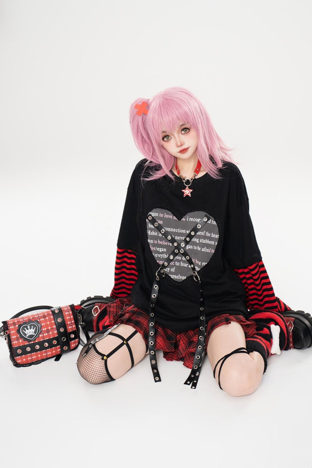 Black Alternative Culture Oversized T-shirt