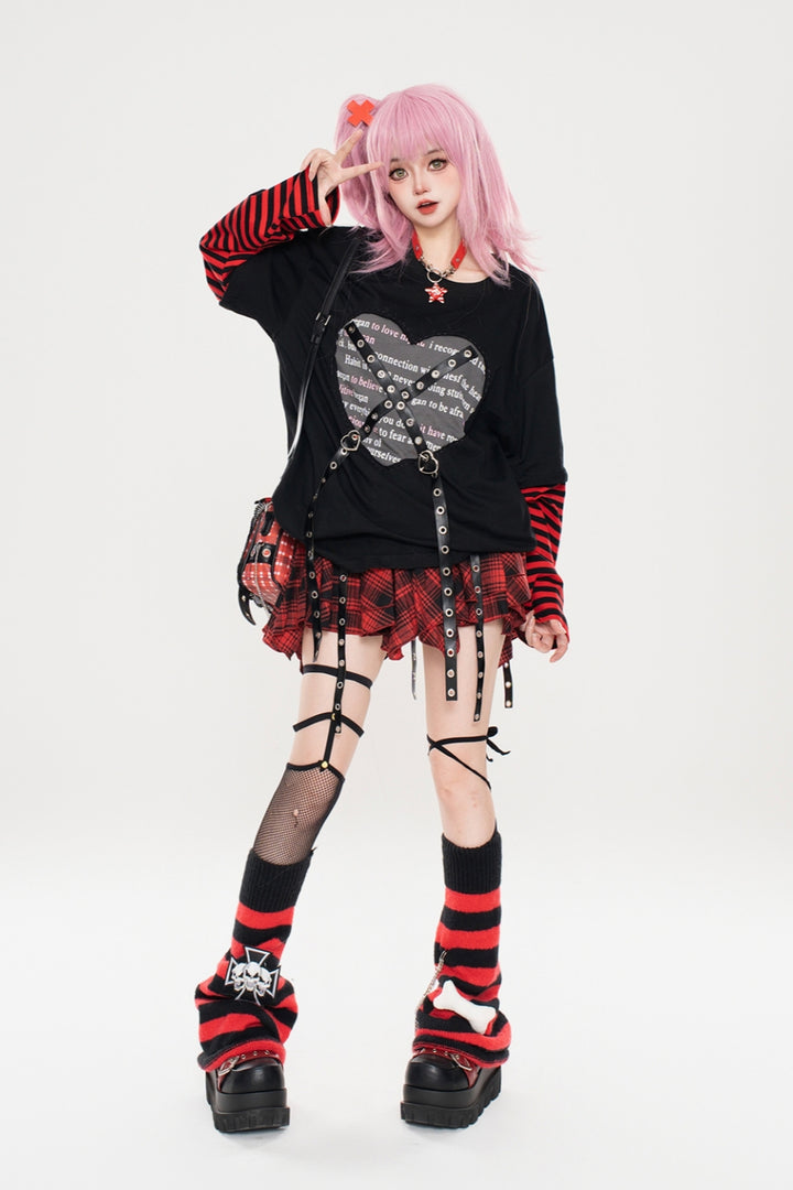 Black Alternative Culture Oversized T-shirt