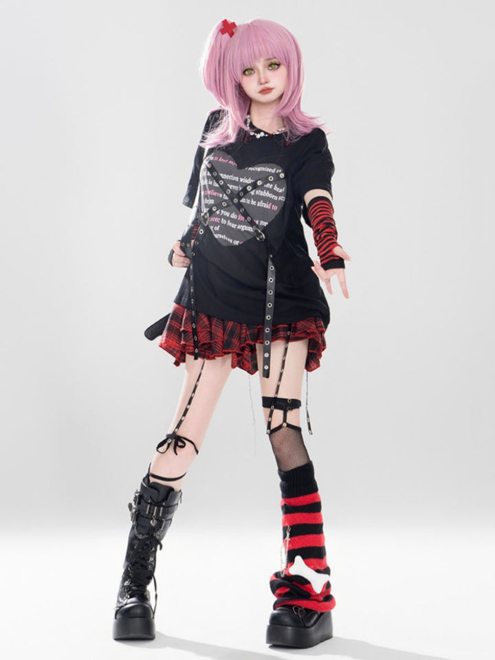 Black Alternative Culture Oversized T-shirt