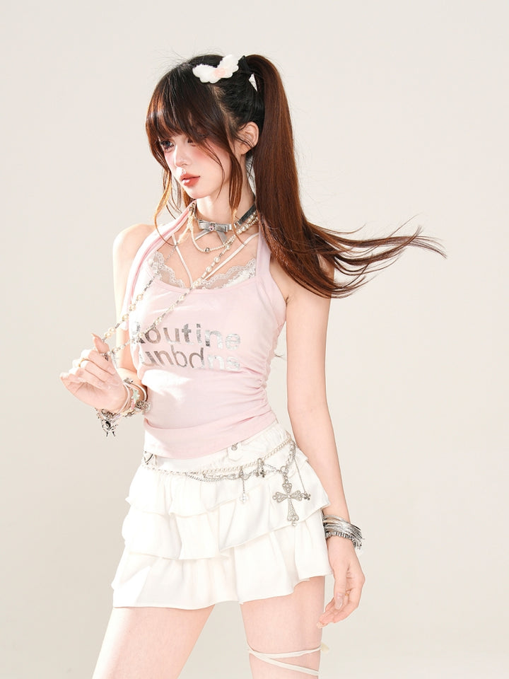 Spicy Girl Summer Pink Top