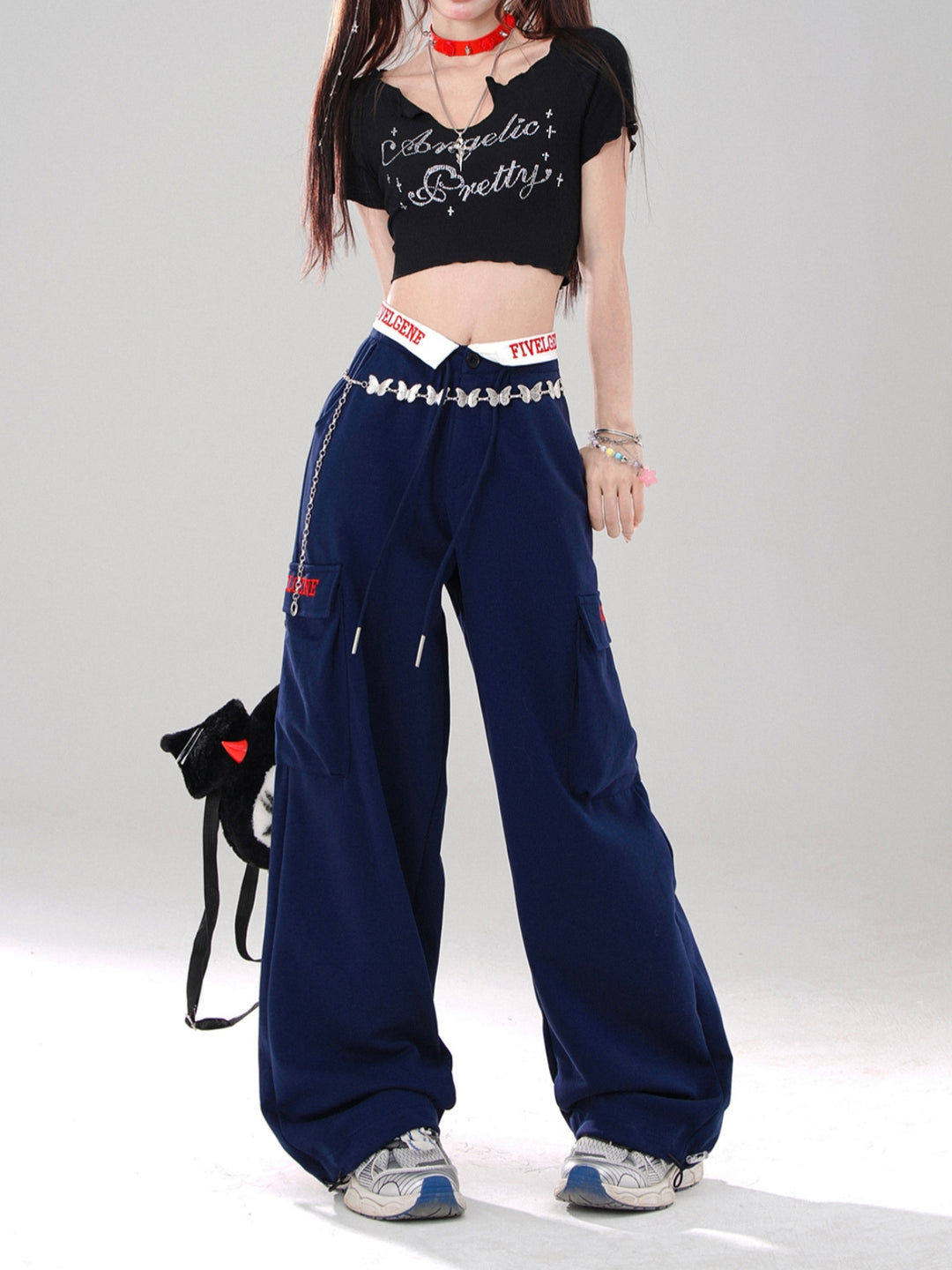 Loose Straight-Leg Casual Pants for Summer
