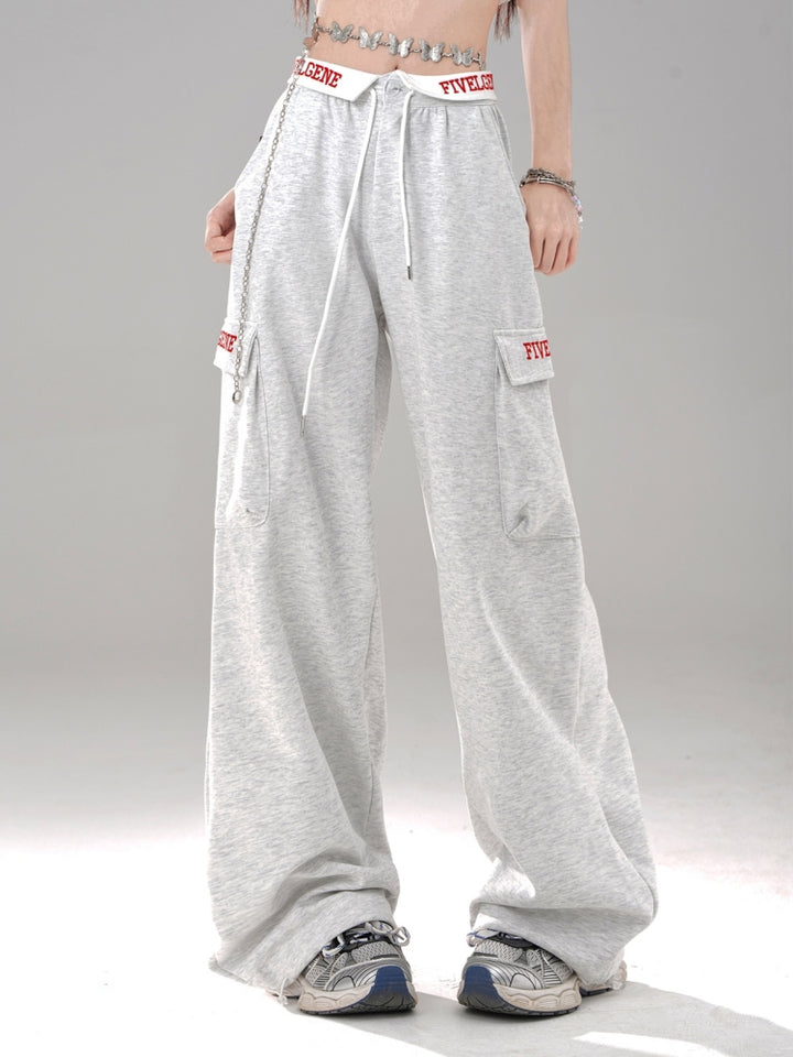 Loose Straight-Leg Casual Pants for Summer