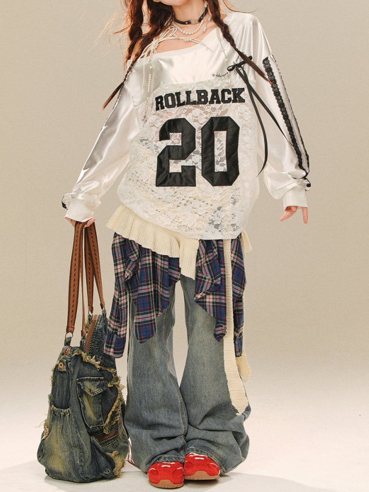 Black Loose Wide-Leg Pants for Fall Winter