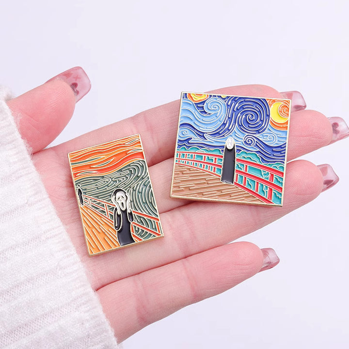 Oil Painting Pin