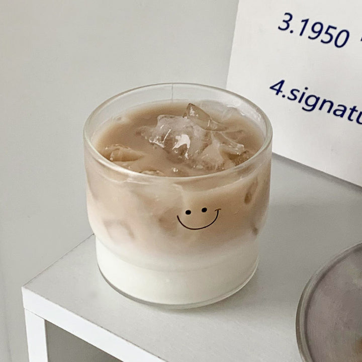 Smiling Heart Glass Mug