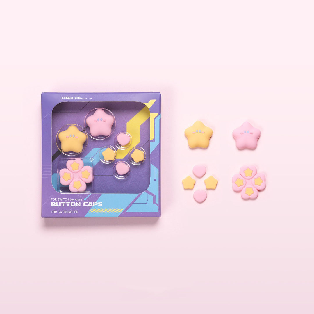 Star Baby Button Caps
