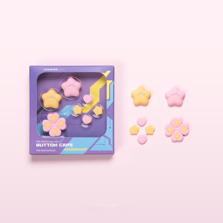 Star Baby Button Caps