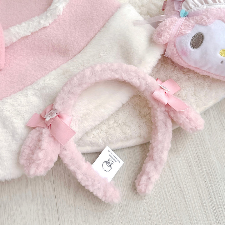 My Sweet Piano Pink Plush KC Hairband
