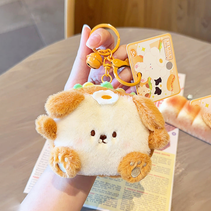 Sandwich Plush Coin Purse