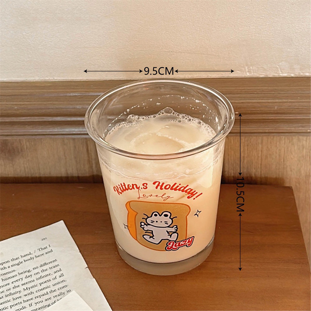 Adorable Kitten's Holiday Glass Cups - Lovely & Lazy Designs