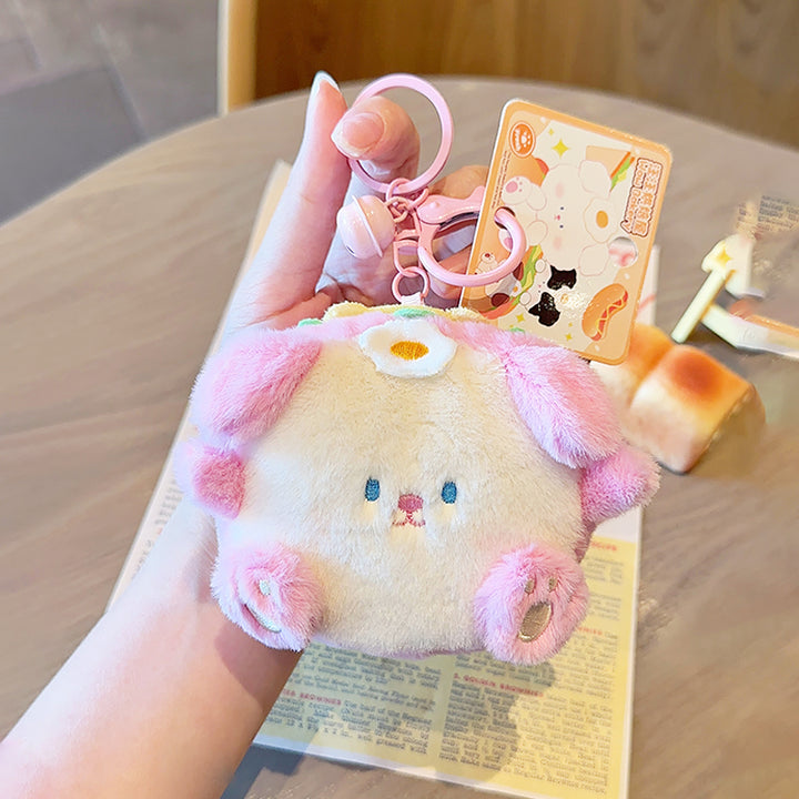 Sandwich Plush Coin Purse