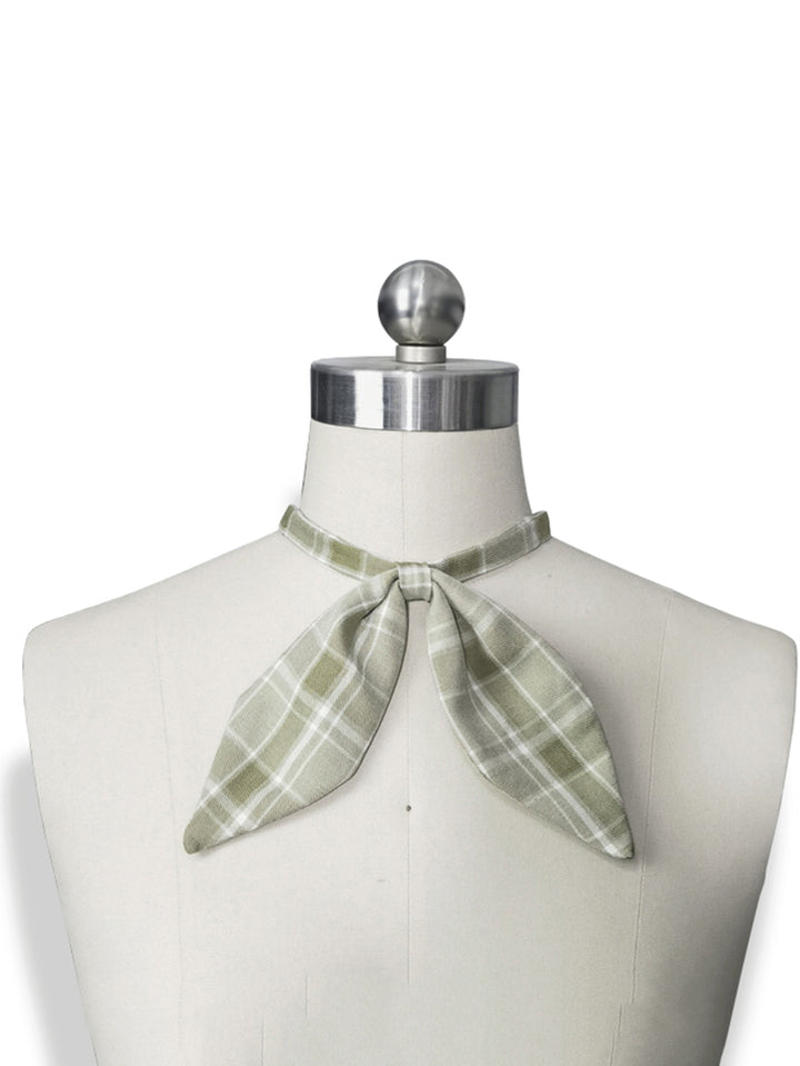 Matcha Green Retro Vest/Shirt/Capri Pants for Spring and Autumn