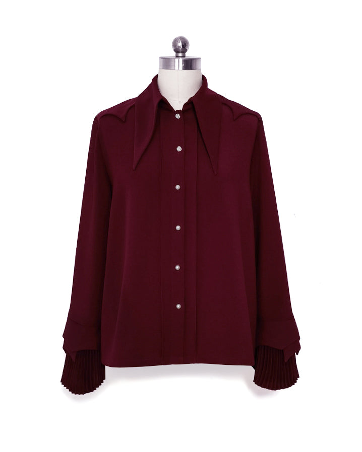 Prince red long-sleeve shirt