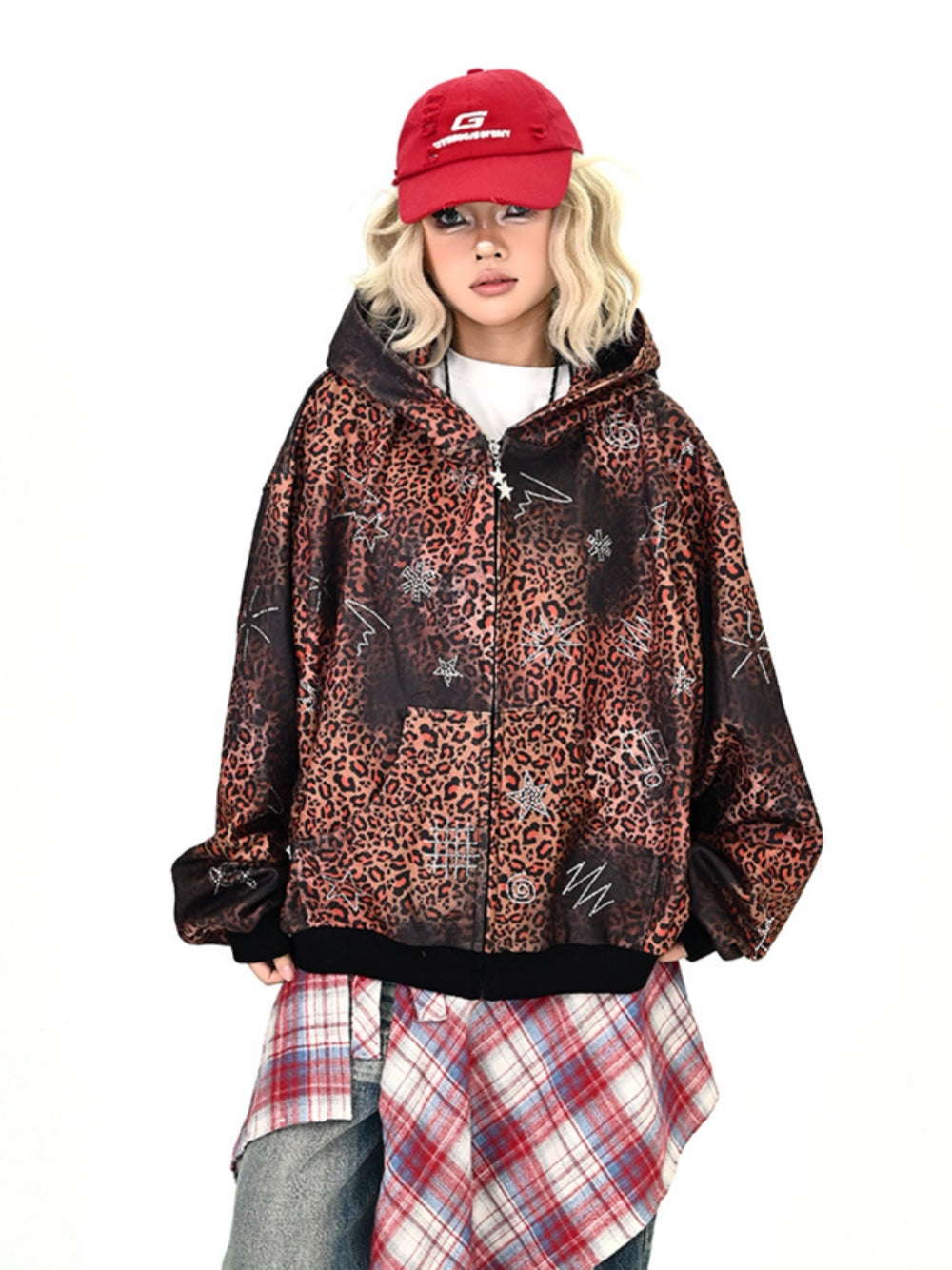 Streetwear Graphic Hooded Jacket