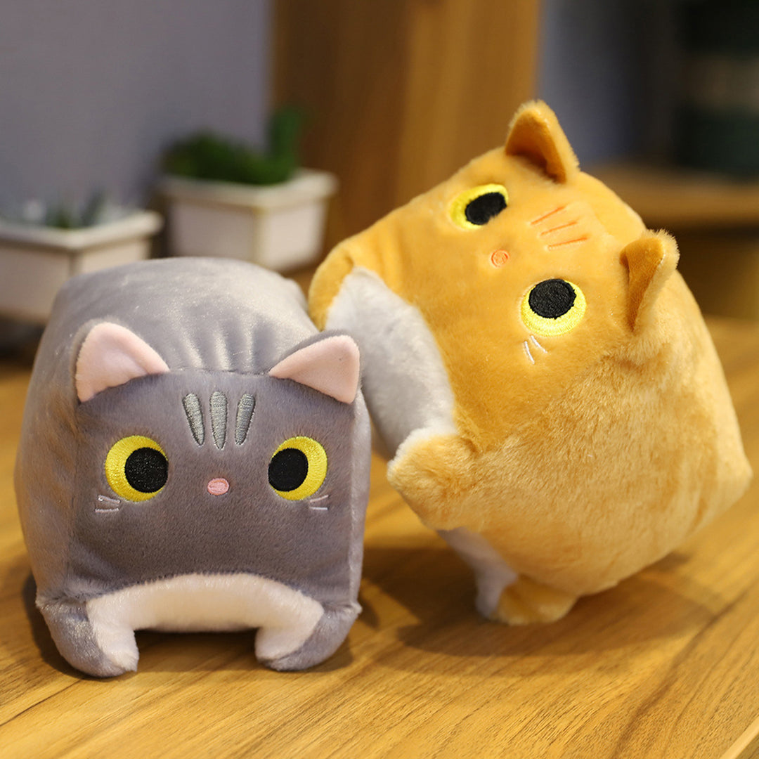 Square Cat Plush Toy