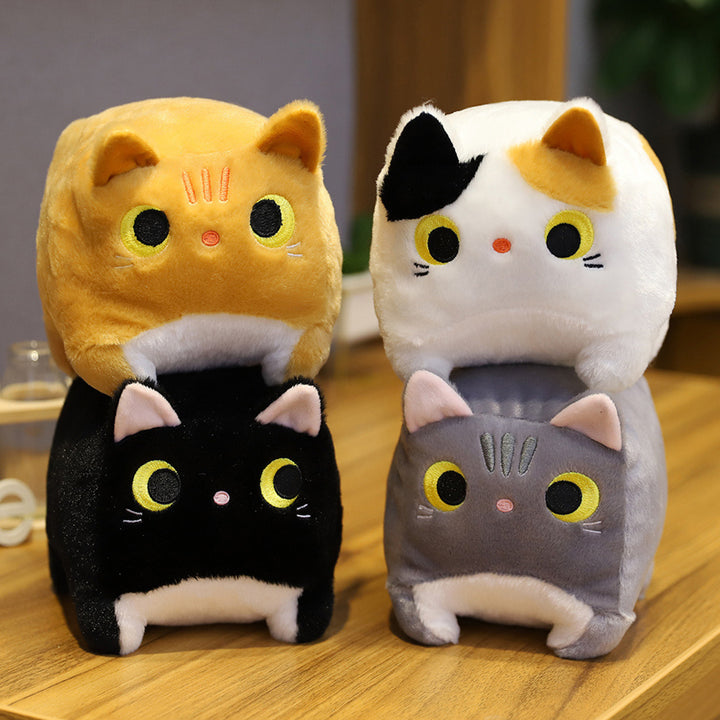 Square Cat Plush Toy