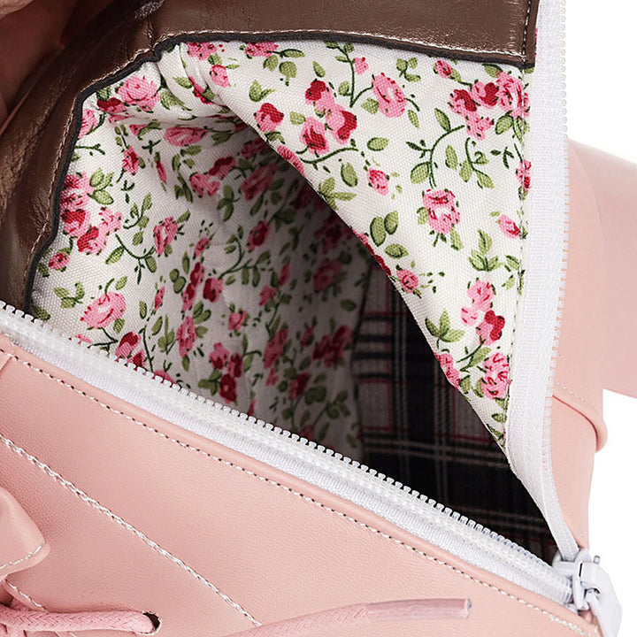 Sweet Strawberry Bunny Ears Boots