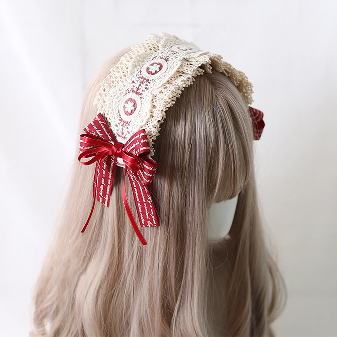Kawaii Lolita Red Headband Collection