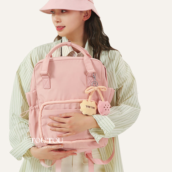 Pink Large Backpack