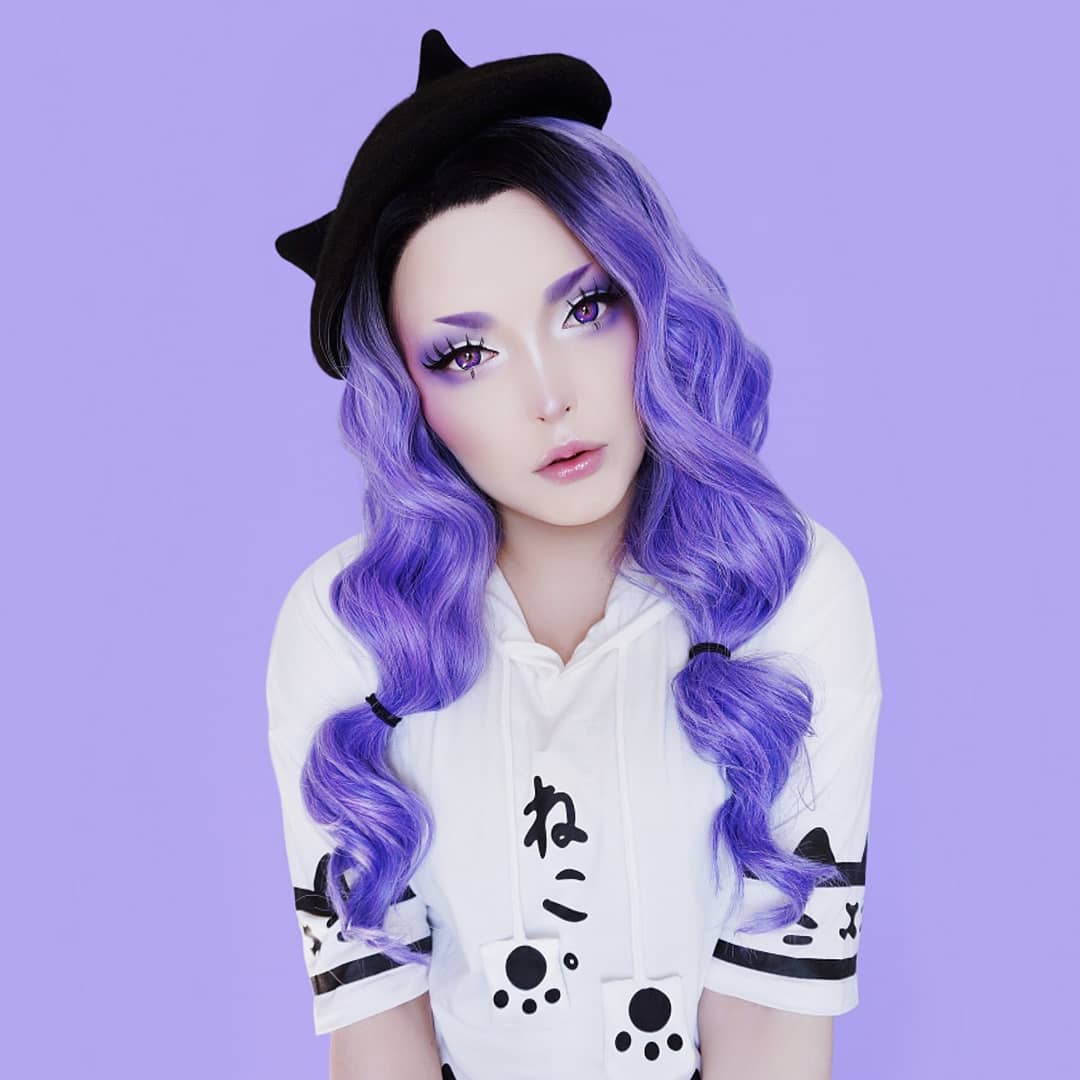 Japanese Kawaii Cat Kitten Print Summer Hoodie - juwas.com online store