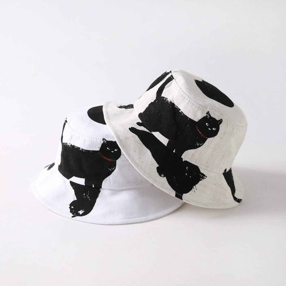 Black Cat Bucket Hat