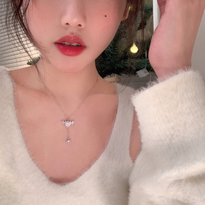 snow necklace - lovesickdoe