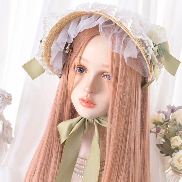Lolita Ginger Long Straight Wig