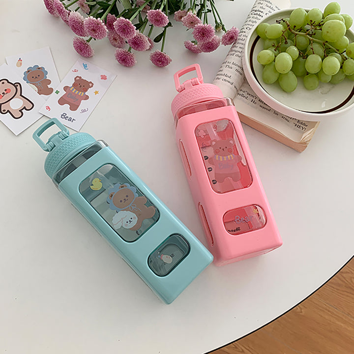 Bear Pastels Water Bottle Tumbler