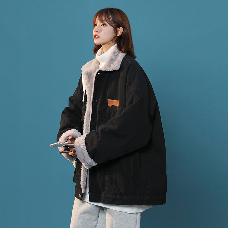 Street Denim Thick Cotton Jacket
