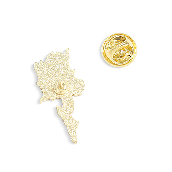 Sunflower Irises Pin