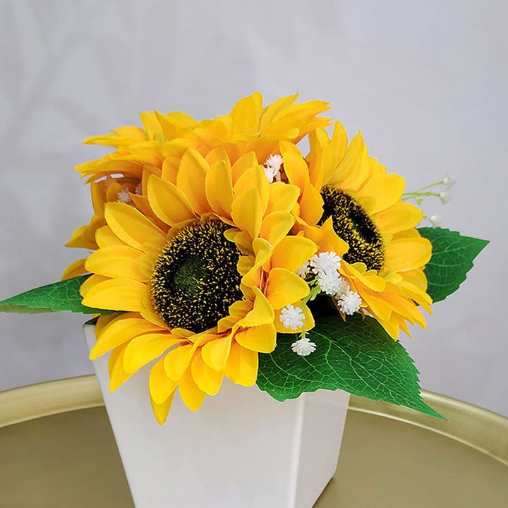 Creative Sunflower Pot Light