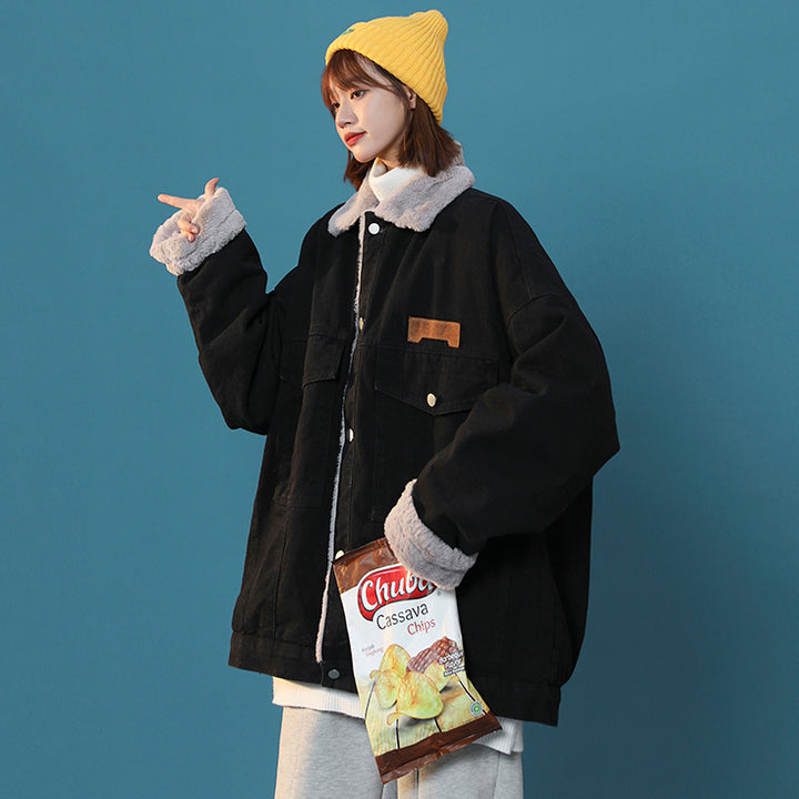 Street Denim Thick Cotton Jacket