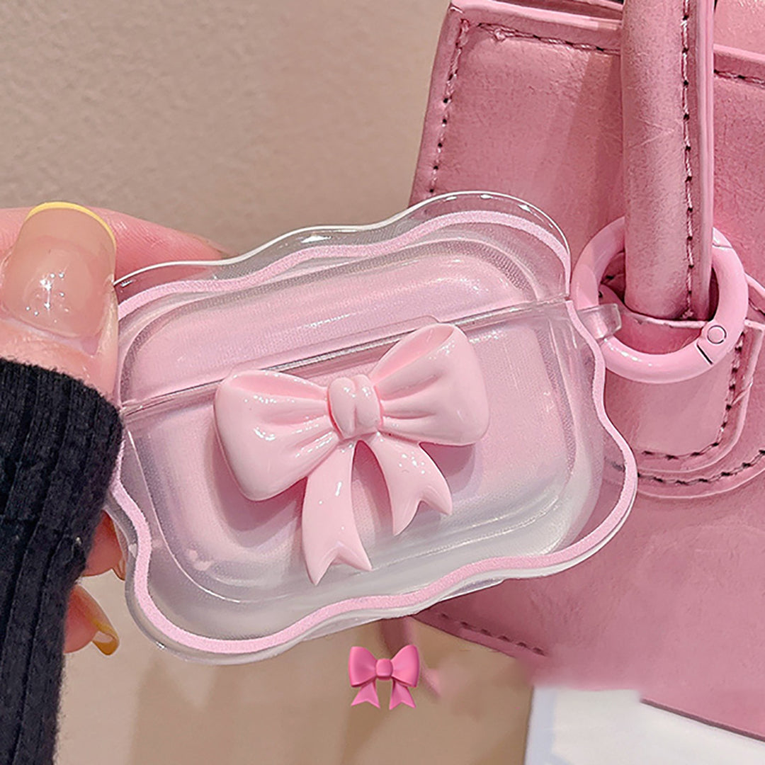 Pink Bowknot AirPods Case